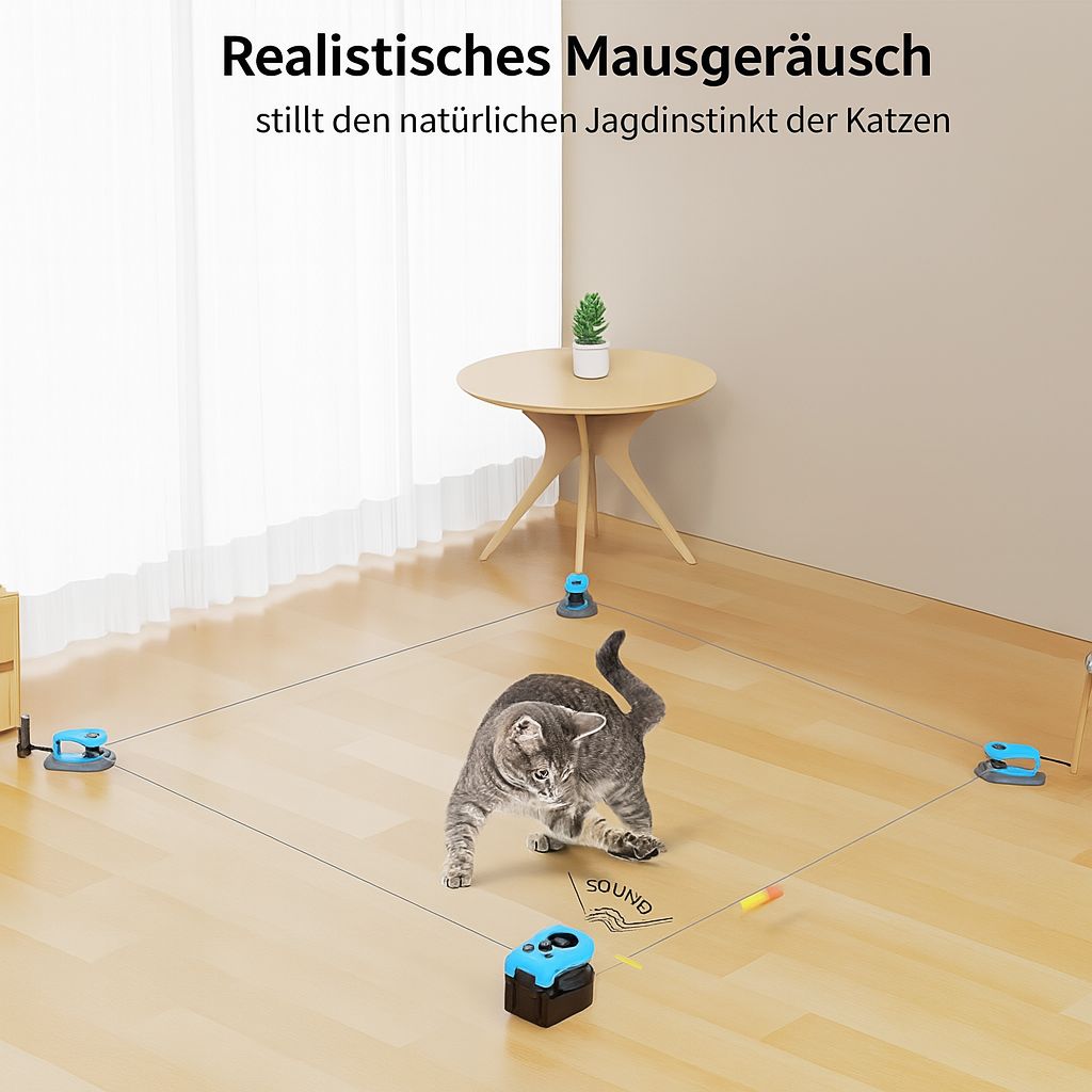 PawVibe™ – Spielspaß ohne Ende für jede Katze.