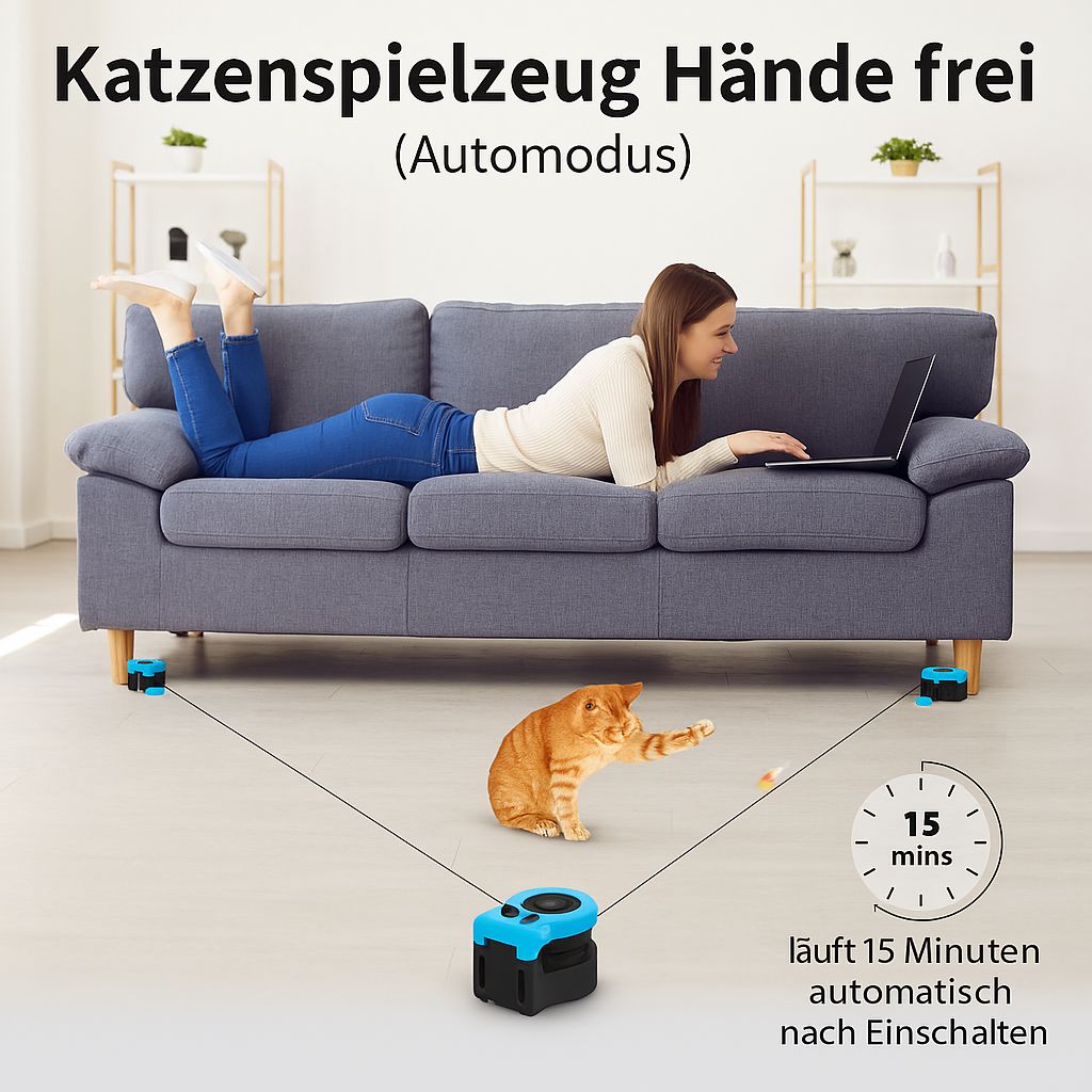 PawVibe™ – Spielspaß ohne Ende für jede Katze.