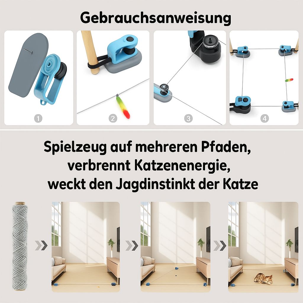 PawVibe™ – Spielspaß ohne Ende für jede Katze.
