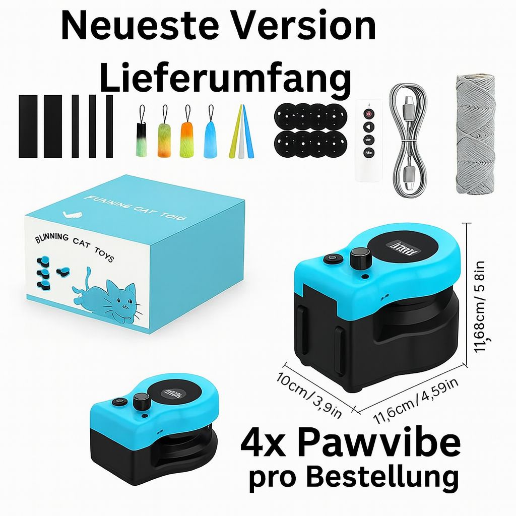 PawVibe™ – Spielspaß ohne Ende für jede Katze.