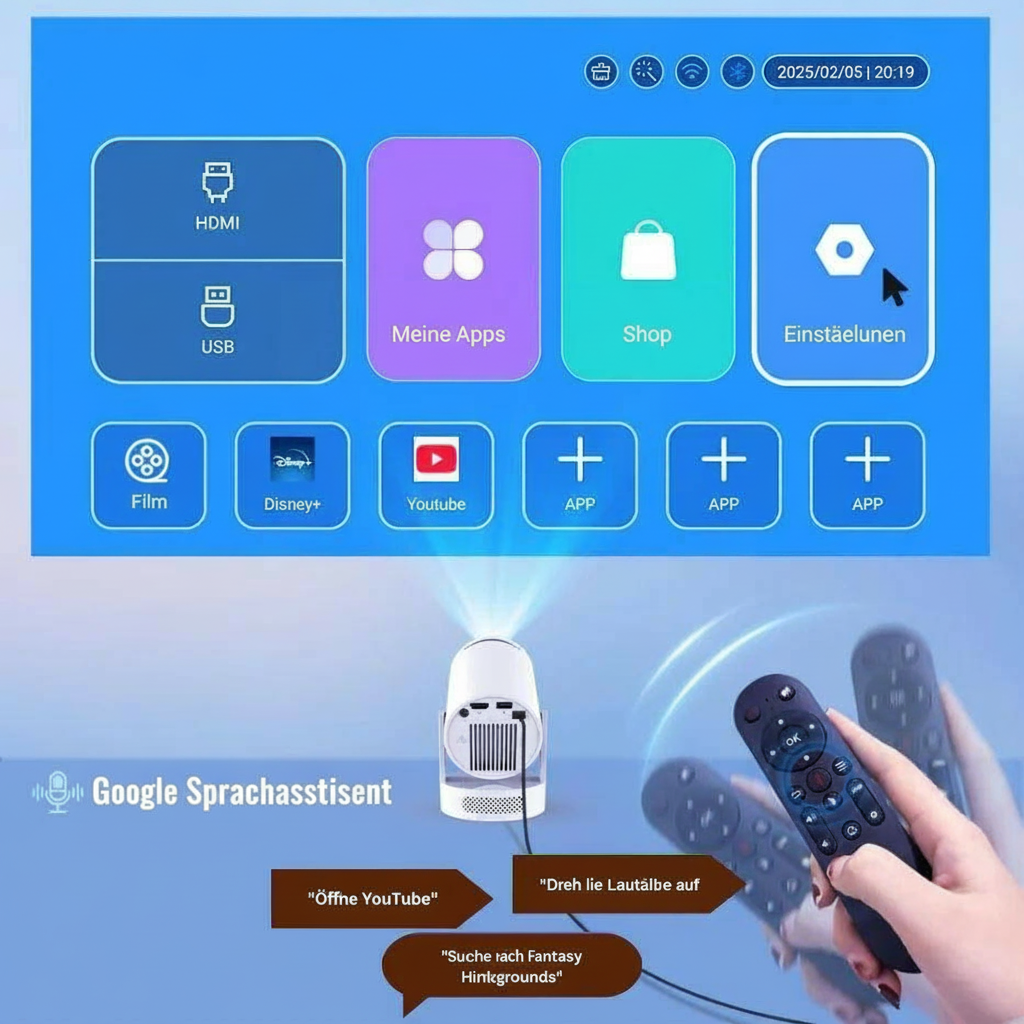 FULL HD Prisma, WLAN-Zugriff, Netflix & Co. vorinstalliert